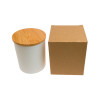 Medium Glass Soy Candles White Box